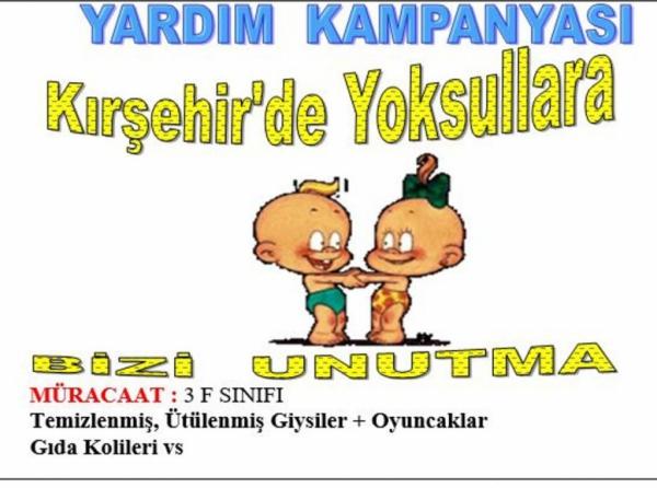 Kırşehirin yoksul ve muhtaç ailelerine yardım...